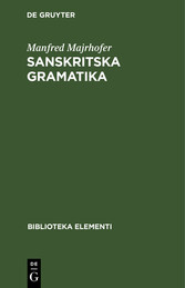 Sanskritska Gramatika