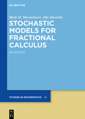 Stochastic Models for Fractional Calculus