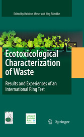 Ecotoxicological Characterization of Waste