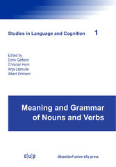 Meaning and Grammar of Nouns and Verbs