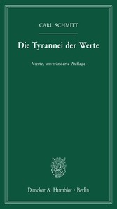 Die Tyrannei der Werte.