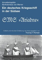 Ein deutsches Kriegsschiff in der Südsee