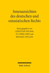 Innenansichten des deutschen und ostasiatischen Rechts