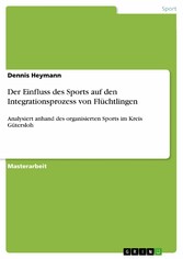 Der Einfluss des Sports auf den Integrationsprozess von Flüchtlingen