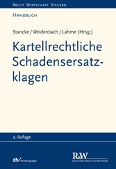 Kartellrechtliche Schadensersatzklagen