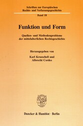 Funktion und Form.