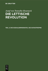 Die Sozialdemokratie. Die Katastrophe