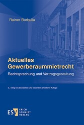 Aktuelles Gewerberaummietrecht