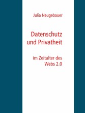 Datenschutz und Privatheit