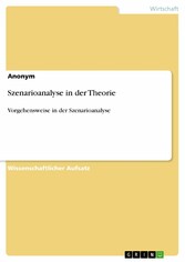 Szenarioanalyse in der Theorie