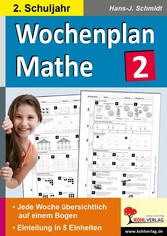 Wochenplan Mathe / Klasse 2