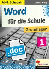 Word für die Schule / Band 1