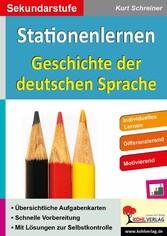 Stationenlernen Geschichte der deutschen Sprache