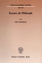 Keynes als Philosoph.