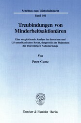 Treubindungen von Minderheitsaktionären.