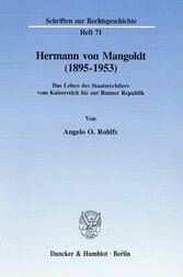 Hermann von Mangoldt (1895-1953).