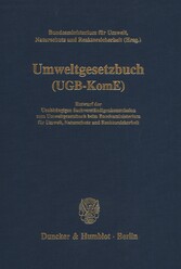 Umweltgesetzbuch (UGB-KomE).