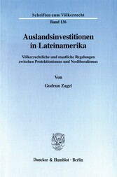 Auslandsinvestitionen in Lateinamerika.