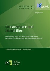 Umsatzsteuer und Immobilien