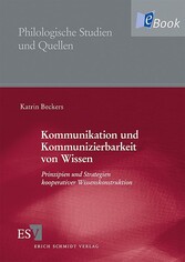 Kommunikation und Kommunizierbarkeit von Wissen