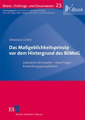 Das Maßgeblichkeitsprinzip vor dem Hintergrund des BilMoG