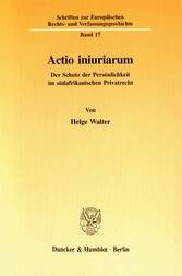 Actio iniuriarum.