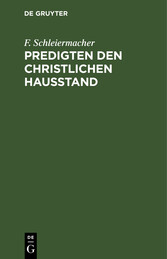 Predigten den christlichen Hausstand