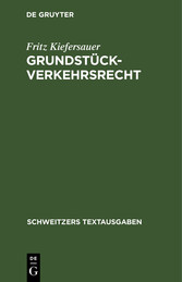 Grundstückverkehrsrecht