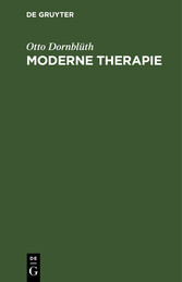 Moderne Therapie