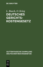 Deutsches Gerichtskostengesetz