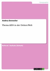 Thema AIDS in der Dritten Welt