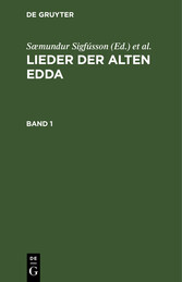 Lieder der alten Edda. Band 1