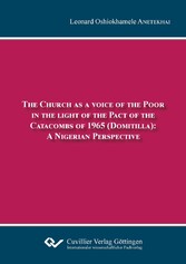 The Church as a voice of the Poor  in the light of the Pact of the Catacombs of 1965 (Domitilla)