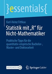 Statistik mit 'R' für Nicht-Mathematiker