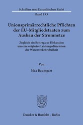 Unionsprimärrechtliche Pflichten der EU-Mitgliedstaaten zum Ausbau der Stromnetze.