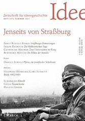 Zeitschrift für Ideengeschichte Heft XV/2 Sommer 2021