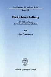 Die Gebäudehaftung.