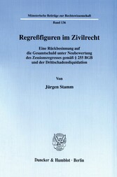 Regreßfiguren im Zivilrecht.