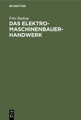 Das Elektromaschinenbauer-Handwerk