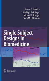 Single Subject Designs in Biomedicine