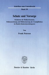 Schutz und Vorsorge.