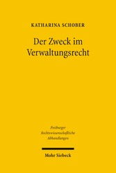 Der Zweck im Verwaltungsrecht