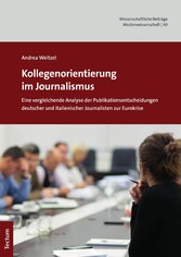 Kollegenorientierung im Journalismus