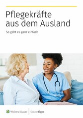 Pflegekräfte aus dem Ausland