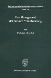 Das Management der sozialen Verantwortung.