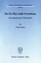 Die EG-Öko-Audit-Verordnung.