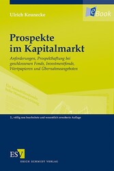 Prospekte im Kapitalmarkt