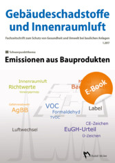 Gebäudeschadstoffe und Innenraumluft, Band 2: Emissionen aus Bauprodukten - E-Book (PDF)