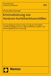 Kriminalisierung von Hardcore-Kartellrechtsverstößen