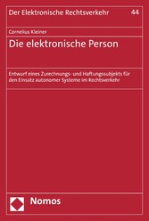 Die elektronische Person